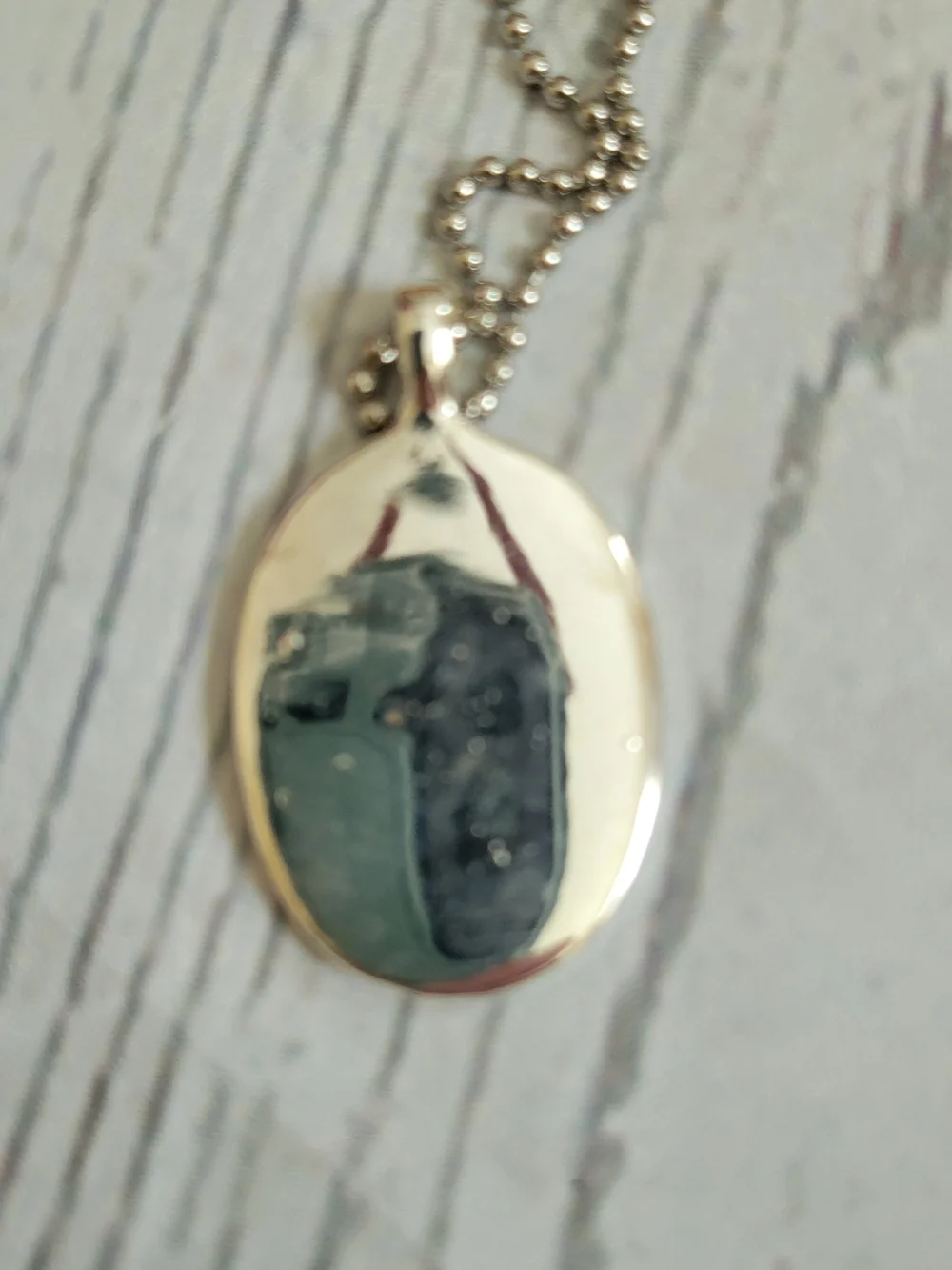 American Red Cross Vintage Style Red Cross Oval Pendant Necklace - Women Jewelry